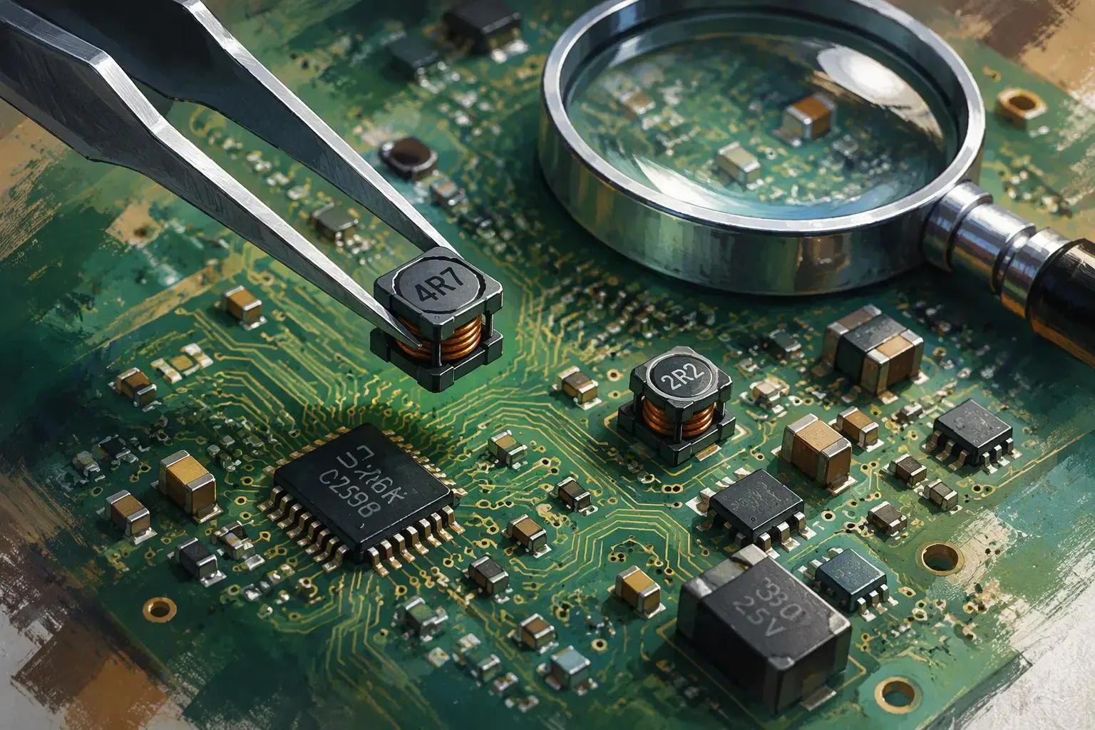 C&aacute;ch chọn cuộn cảm SMD ph&ugrave; hợp cho thiết kế PCB mật độ cao